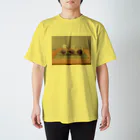 すみれ色のいえのはりねずみ1号！2号！3号！ Regular Fit T-Shirt