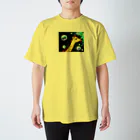 アロマンチックの夜のキリン スタンダードTシャツ