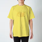 黄印のらくが黄ウオヒメ Regular Fit T-Shirt