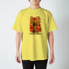 cheluseeの不動明王　フレンチブルドッグ【フォーン】 Regular Fit T-Shirt
