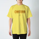 SHOP W　SUZURI店のCHATORA Tシャツ。 スタンダードTシャツ