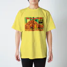 Youki Kudohのアヒルとハニー Regular Fit T-Shirt