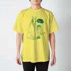 UMANIACのBEST FRIENDS Tシャツ（単色・プリント大きめ） Regular Fit T-Shirt