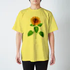 ekoeko ショップのひまわり Tシャツ Regular Fit T-Shirt