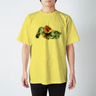 志瓜のSUZURIのかぼちゃとアルミホイル(枠なしver) Regular Fit T-Shirt