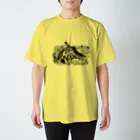 どんすけのGiraffa camelopardalis Regular Fit T-Shirt