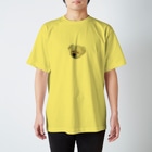 ポメラニアン×シーズーむーちゃんのポメシーむーちゃん目瞑り Regular Fit T-Shirt