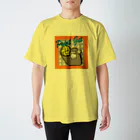 トリタツ工房のサルのポイントゲット スタンダードTシャツ