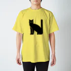 HB eichibiiのくろねこN スタンダードTシャツ