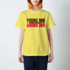 young.moのMIROR WHITE スタンダードTシャツ