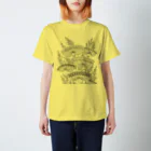 TSUTOMUiDaのTSUTOMUiDa_drawing08_FENNEL Regular Fit T-Shirt