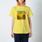 PiXΣLのvibrant yellow / type.1 Regular Fit T-Shirt