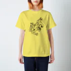 式日レコード - Shukijitsu Recordsのモノクロフロッグ Regular Fit T-Shirt