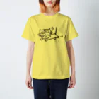 「ましねこ！」公式ストアのましねこ！｜お魚 de ゴキゲン☆(ブランク) Regular Fit T-Shirt