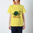 707の片瞑り(カタツムリ) スタンダードTシャツ