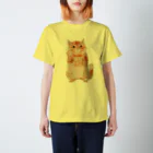 動物ガラス絵描きをしてる人のお店の遊んでほしいニャン スタンダードTシャツ