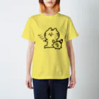 こめひとつぶ。のゆるねこさんとひよこさん。 スタンダードTシャツ