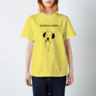 NIKORASU GOのユーモアわんこデザイン「すたこらさっさ」 Regular Fit T-Shirt