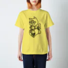 しっきーのみつめねこ スタンダードTシャツ