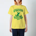 FOXY COLORSのヨガの先生ガネゾーくん スタンダードTシャツ