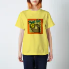 トリタツ工房のサルのポイントゲット スタンダードTシャツ