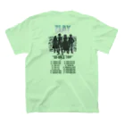 SHIZRUのSUZURIのGO女TRIP TOUR(GREEN) Regular Fit T-Shirtの裏面