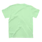 “little shop”福士悦子の緑のなかのシマリス スタンダードTシャツの裏面