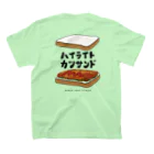 DELI BALI STORESの[DELI BALI] X [ハイライトカツサンド] Wネーム スタンダードTシャツの裏面