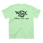 ワカ☆ヤマグチの釣りユニフォーム Regular Fit T-Shirtの裏面