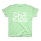 CHA3KIDS 公式グッズのCHA3KIDS WHITE スタンダードTシャツ