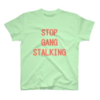 おえかきみるみるのSTOP GANG STALKING スタンダードTシャツ