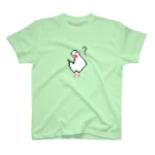 buncho_chokiの白文鳥のチョキグッズ（仮） スタンダードTシャツ
