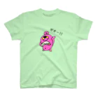 花馬〜Hanauma〜のピンク怪獣 for Kids Regular Fit T-Shirt