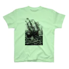 Saza-nami Antique designの海の怪物、クラーケン！！ Regular Fit T-Shirt