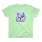 猫に恩返しの紅の髭 スタンダードTシャツ