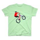 NIKORASU GOのMTBデザイン「RIDE」 Regular Fit T-Shirt