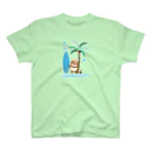 “すずめのおみせ” SUZURI店のだいきち（サマホリ） スタンダードTシャツ