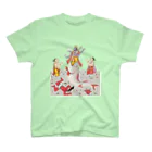 Nursery Rhymes  【アンティークデザインショップ】の魚の口にヴィシュヌ降臨 スタンダードTシャツ