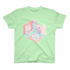 ずぅんのド部屋　ピンク スタンダードTシャツ