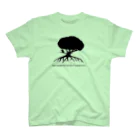 つりてらこグッズ(釣り好き＆おもしろ系)のマングローブの世界Ｔシャツ① Regular Fit T-Shirt