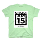 かわののっちのお店のAM15 OHAYO! スタンダードTシャツ