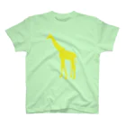 あおぞらのキリン_YELLOW スタンダードTシャツ