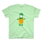 豚人イラストのパンダ武島のピッグパイナポー星人 Regular Fit T-Shirt
