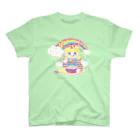 ♡かなえるちゃんハウス♡ の🌈Rainbow Ring Puffs🌈 スタンダードTシャツ