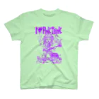 PinkThinkの紫　PinkThink Regular Fit T-Shirt