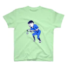 NIKORASU GOのこの夏おすすめ！野球デザイン「バント」＜文字なし＞（Tシャツ・パーカー・グッズ・ETC） スタンダードTシャツ