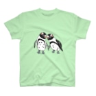 penguininkoの仲良しのケープペンギンさんたち🐧🐧① Regular Fit T-Shirt