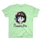 bourutarouのFlower Dies Regular Fit T-Shirt