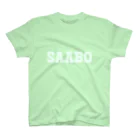 SAABOのSAABO_FUR_LOGO_W スタンダードTシャツ