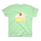 波居のいちごのショートケーキ Regular Fit T-Shirt